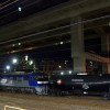 被災地向けの石油輸送列車が根岸から出発