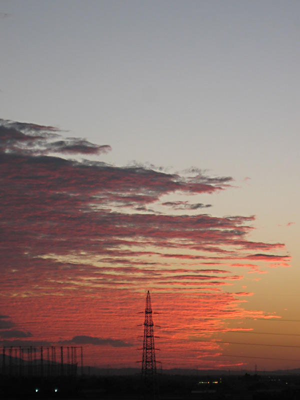 夕焼け雲