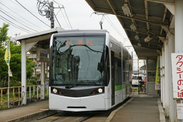 富山地方鉄道 T101A 試運転