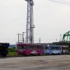 某所の路面電車たち