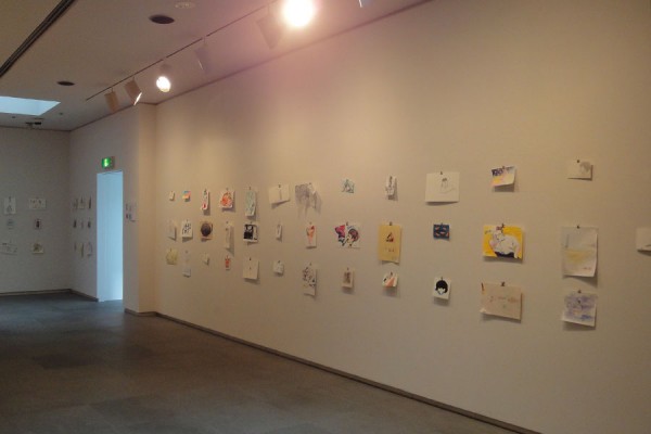 Artists' Action for Japan　展示の様子