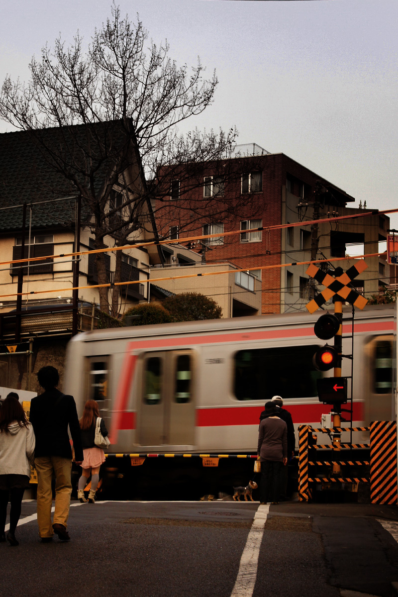 代官山の東横線渋谷1号踏切 Slipscape Com